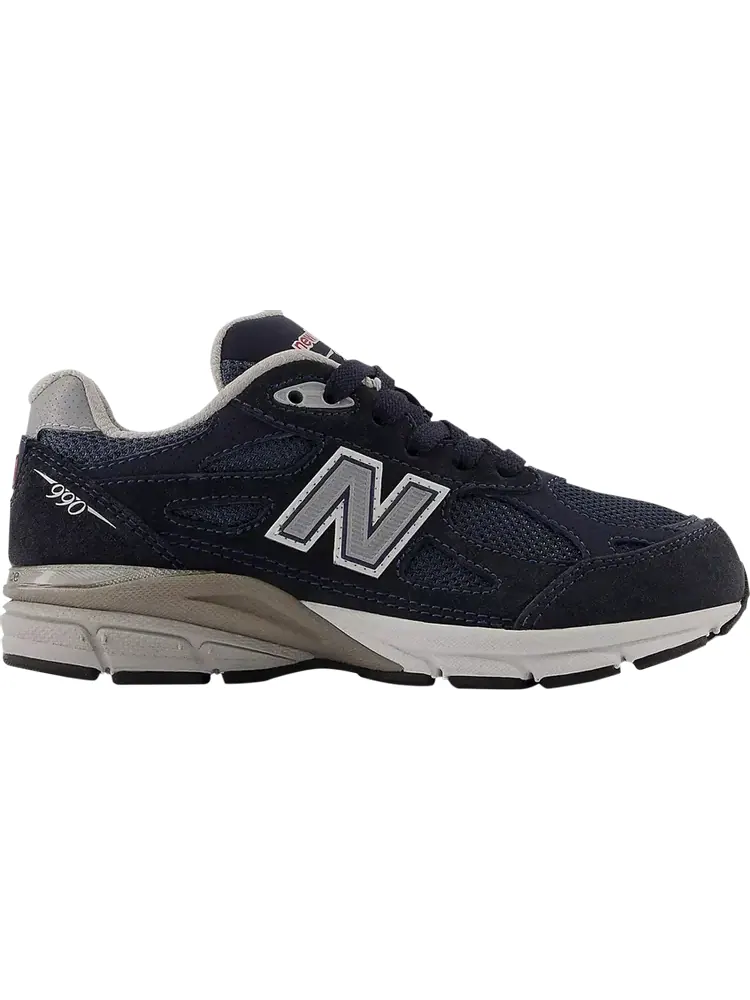Кроссовки New Balance 990v3 Little Kid Wide 'Navy' — изображение 1 из 1, синий