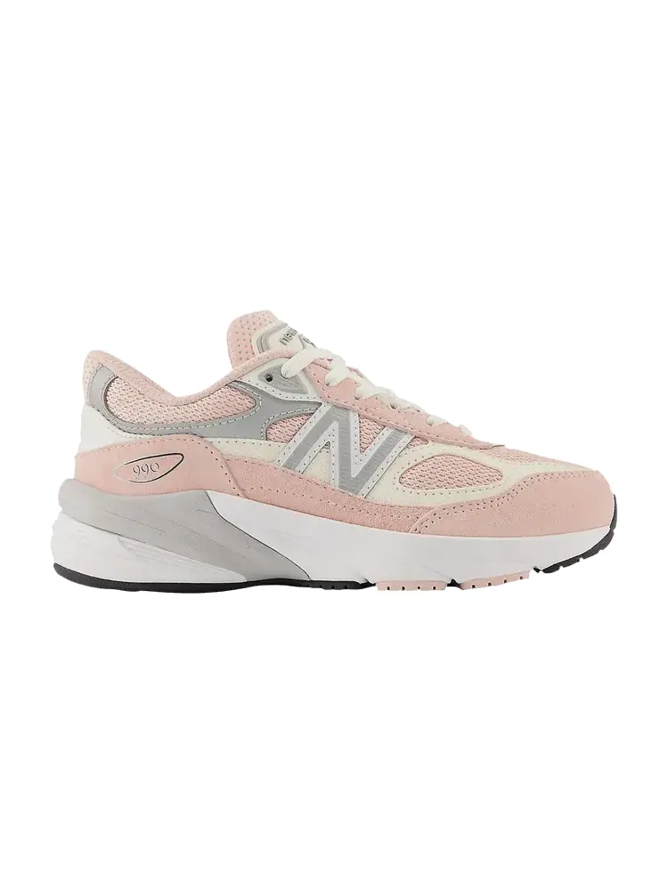 Кроссовки New Balance 990v6 Little Kid Pink Haze — изображение 1 из 1, розовый