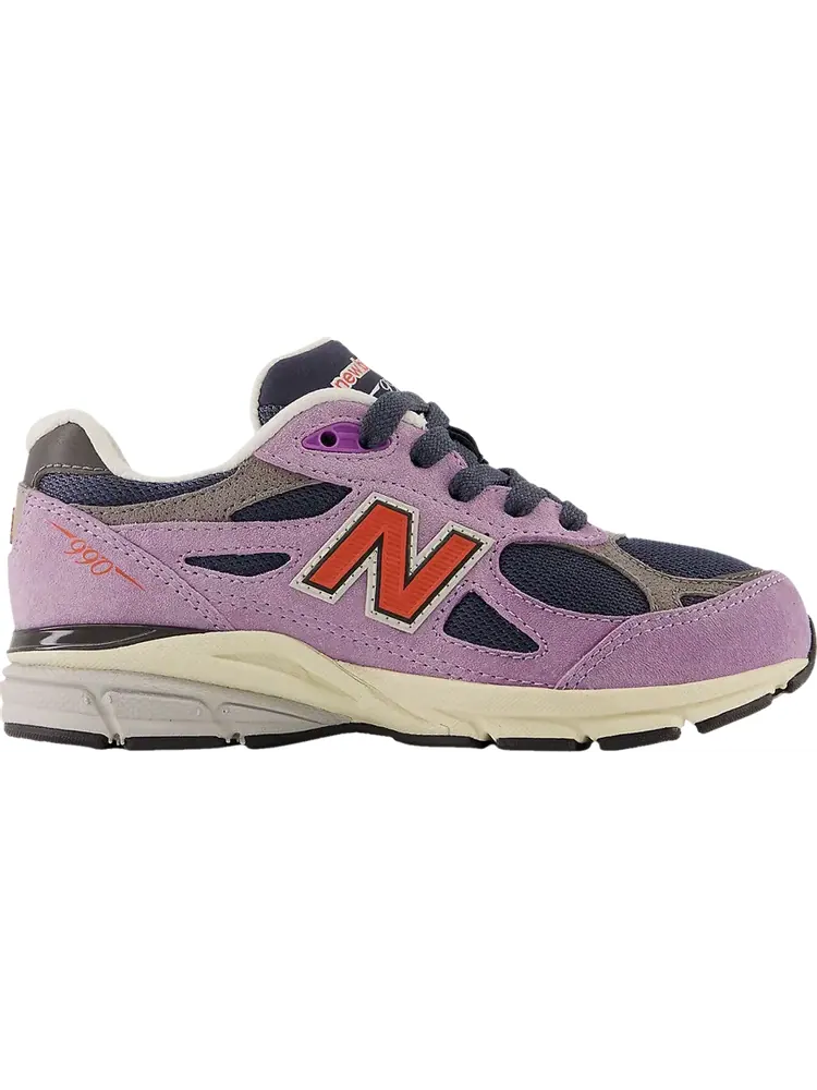 Кроссовки New Balance 990v3 Little Kid 'Raw Amethyst' — изображение 1 из 1, фиолетовый