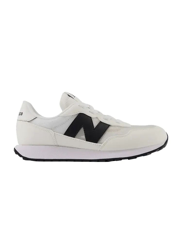 Кроссовки New Balance 237 Little Kid Wide 'White Black' — изображение 1 из 1, белый/черный
