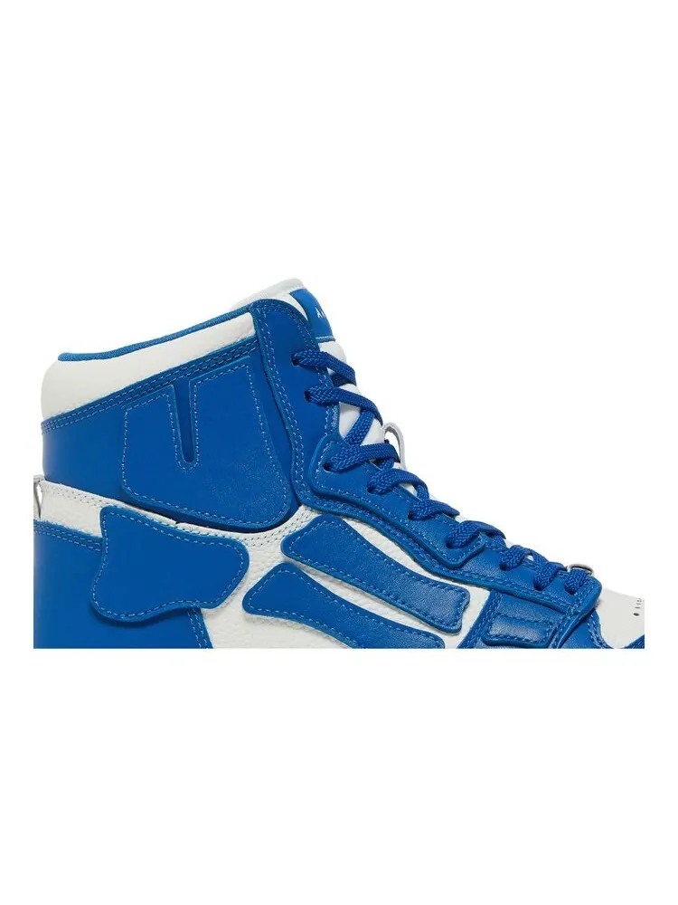 Кроссовки Amiri Skel Top High Blue White — изображение 2 из 6, синий белый