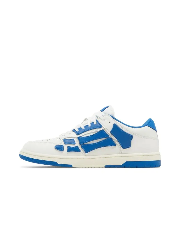 Кроссовки Amiri Skel Top Low 'White Blue' — изображение 3 из 8, белый синий