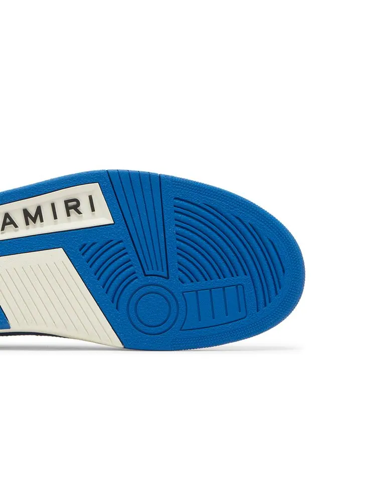 Кроссовки Amiri Skel Top Low 'White Blue' — изображение 5 из 8, белый синий