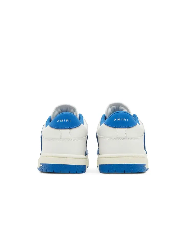 Кроссовки Amiri Skel Top Low 'White Blue' — изображение 6 из 8, белый синий