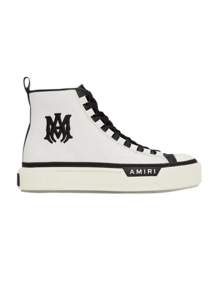 Кроссовки Amiri Amiri M.A. Logo Court High 'White Black'