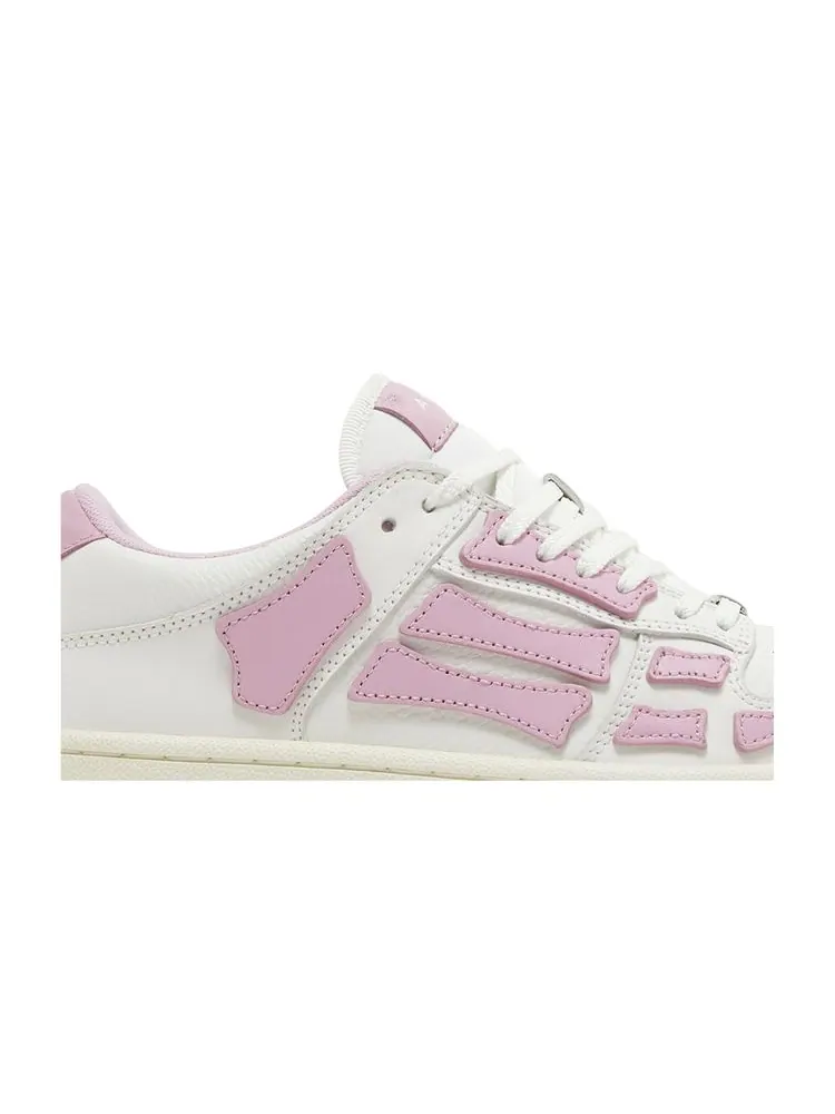 Кроссовки Amiri Wmns Skel Top Low 'White Pink' — изображение 2 из 8, белый розовый