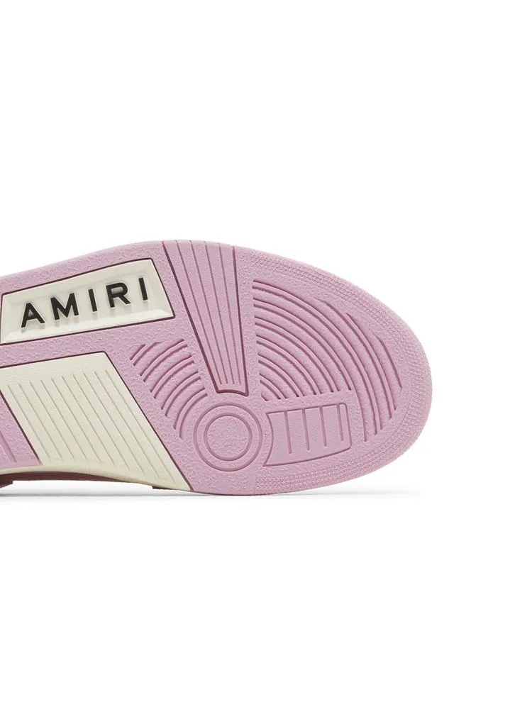 Кроссовки Amiri Wmns Skel Top Low 'White Pink' — изображение 5 из 8, белый розовый