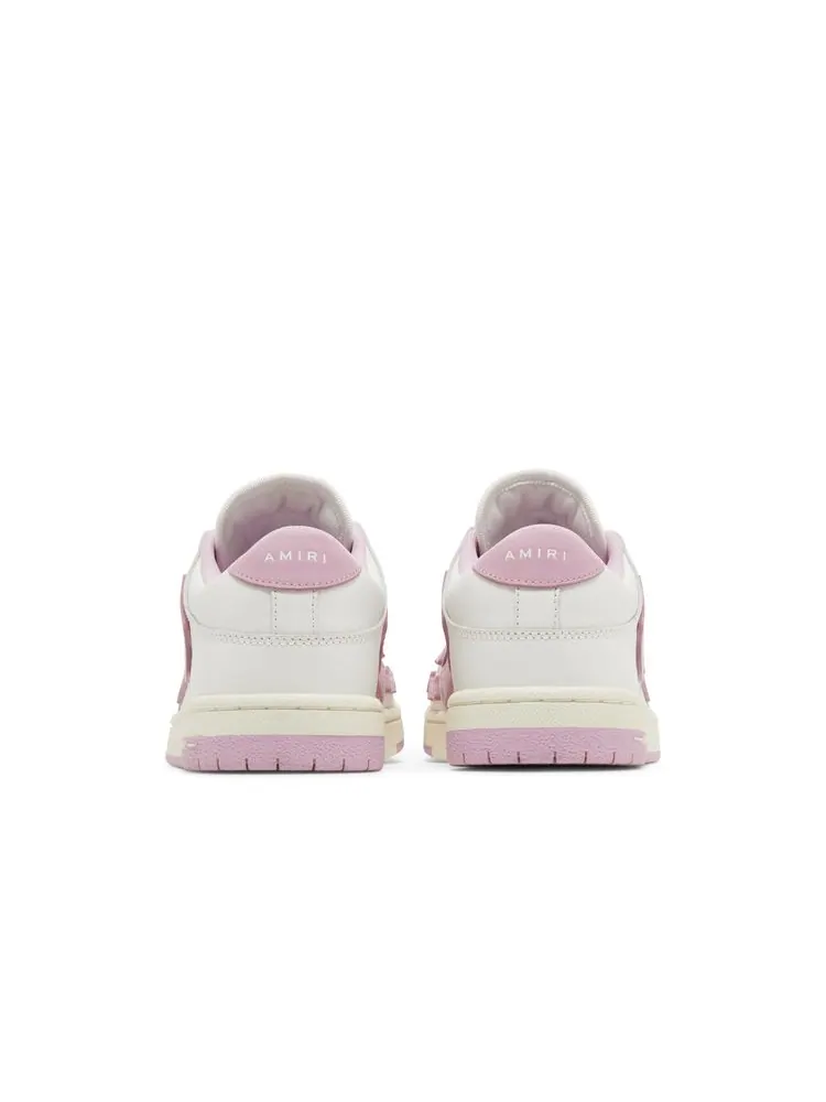Кроссовки Amiri Wmns Skel Top Low 'White Pink' — изображение 6 из 8, белый розовый