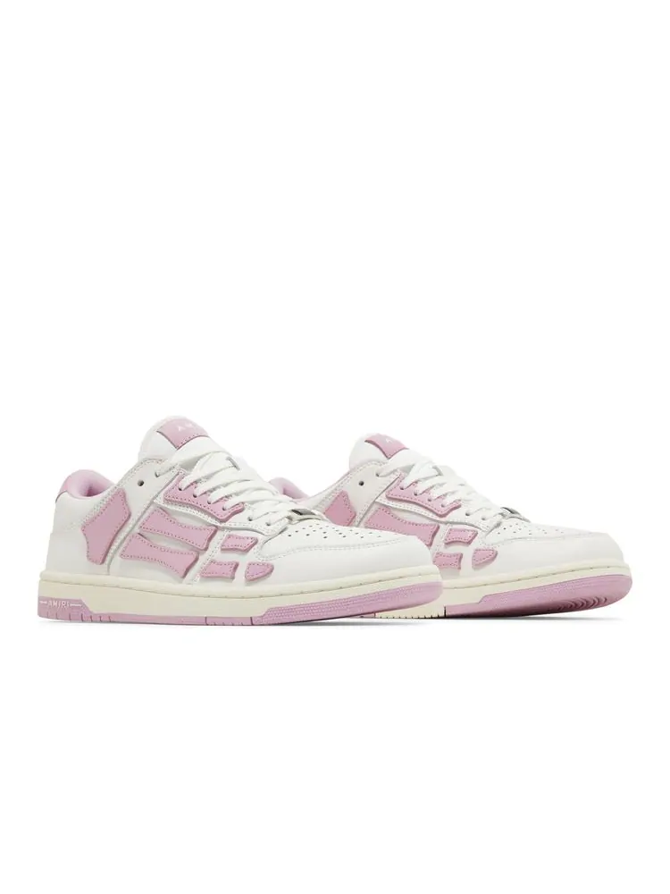 Кроссовки Amiri Wmns Skel Top Low 'White Pink' — изображение 8 из 8, белый розовый