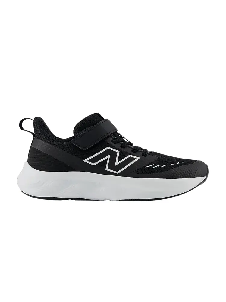 Кроссовки Fresh Foam 625 Bungee Lace Top Strap Little Kid 'Black White' — изображение 1 из 1, белый