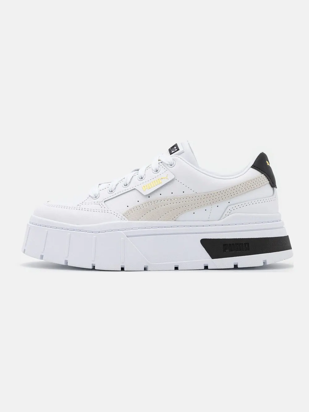 Кеды Puma Mayze Stack — изображение 1 из 6, белый/серый