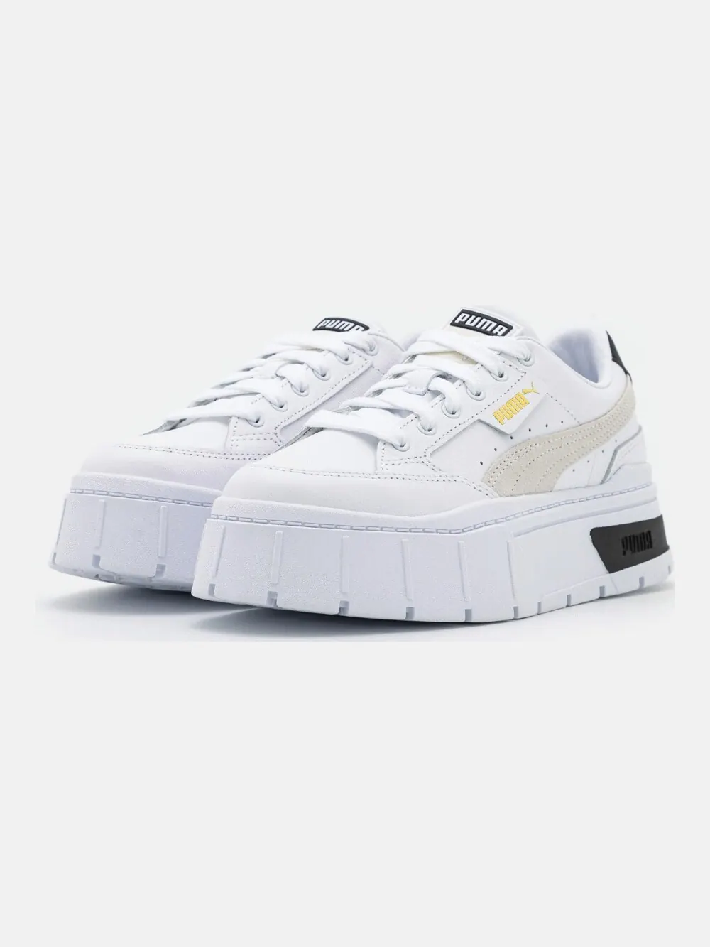 Кеды Puma Mayze Stack — изображение 2 из 6, белый/серый