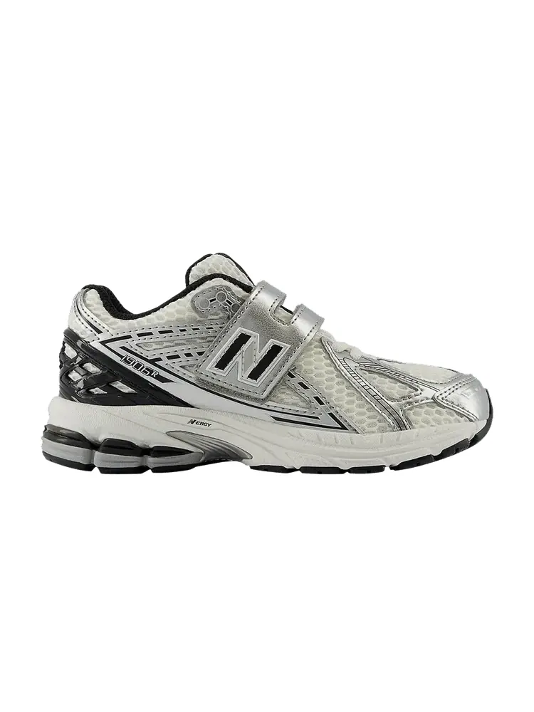 Кроссовки New Balance 1906R Hook & Loop Little Kid Wide Silver Metallic Black — изображение 1 из 1