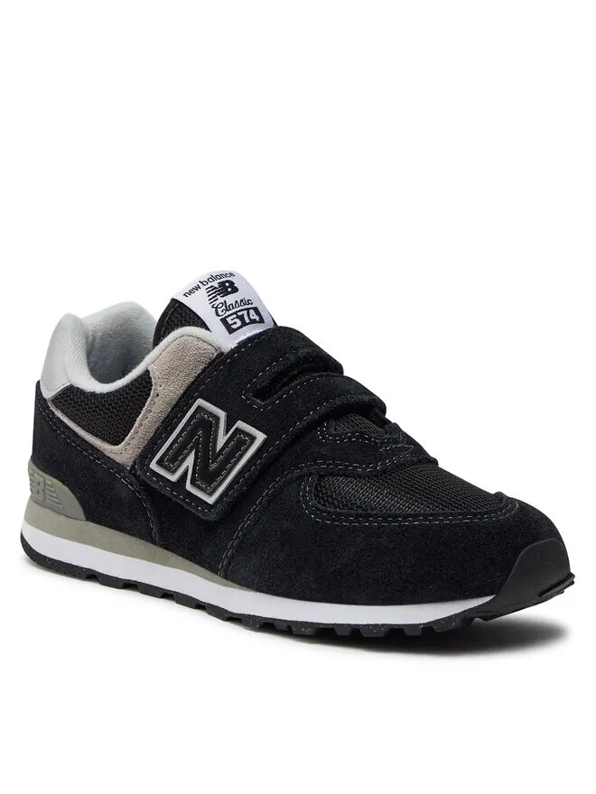 Детские кроссовки New Balance 574 Core Hook & Loop — изображение 2 из 4, черный