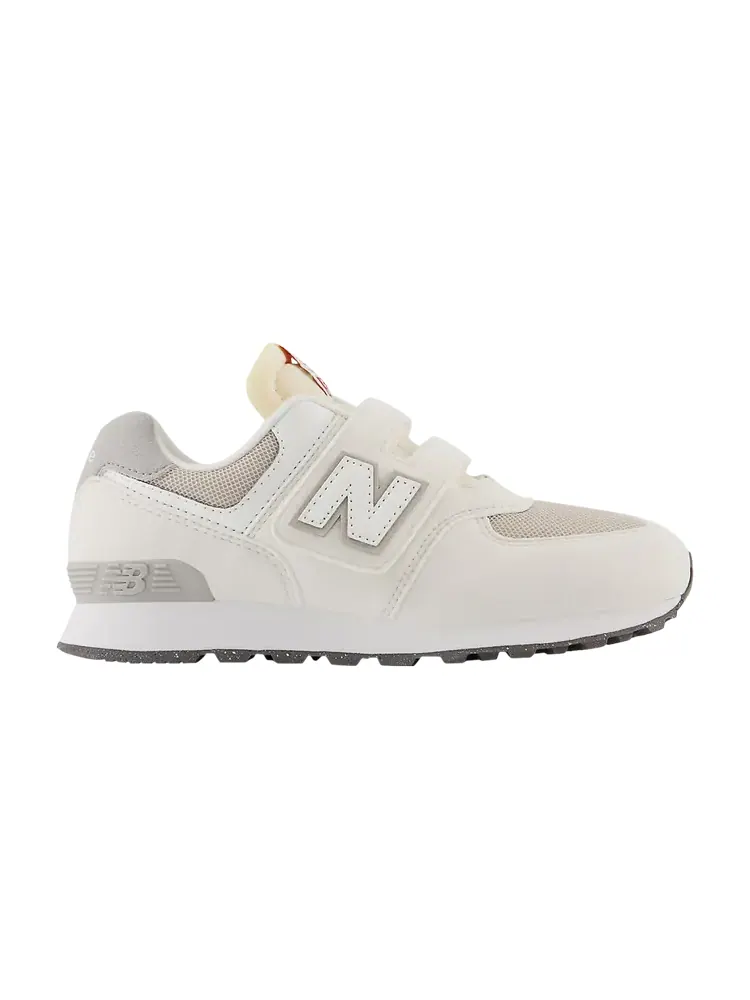 Кроссовки New Balance 574 Hook & Loop Little Kid — изображение 1 из 1, бежевый
