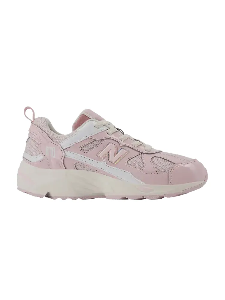 Кроссовки New Balance 878 Little Kid Wide 'Rose Sugar' — изображение 1 из 1, белый//розовый