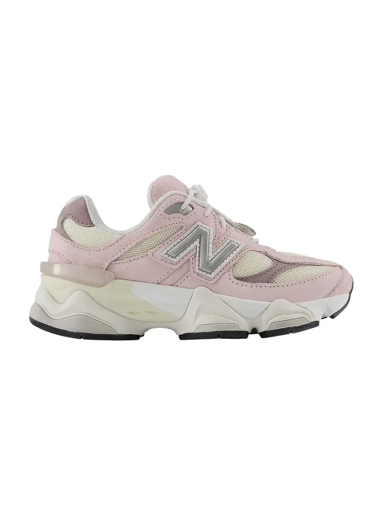 Кроссовки New Balance 9060 Little Kid Wide Rose Sugar Ice Wine — изображение 1 из 1, розовый винный