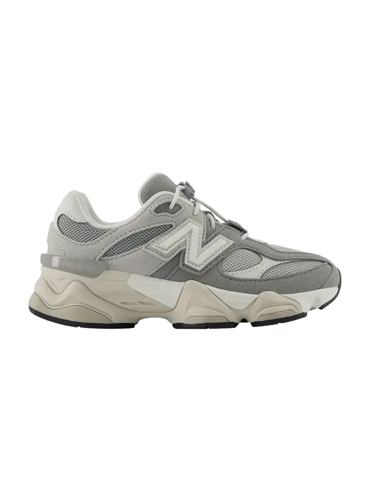 Кроссовки New Balance 9060 Little Kid Raincloud Slate Grey — изображение 1 из 1, серый
