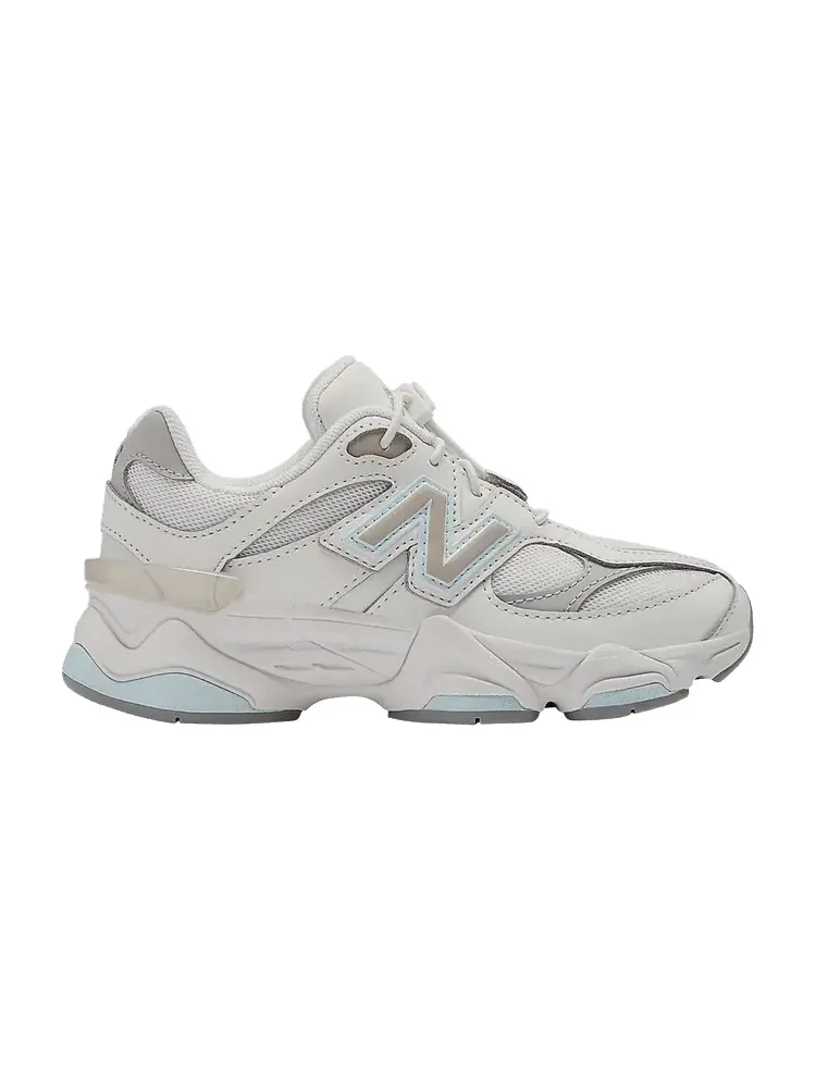 Кроссовки New Balance 9060 Little Kid Wide Reflection Quarry Blue Lace Toggle — изображение 1 из 1, синий