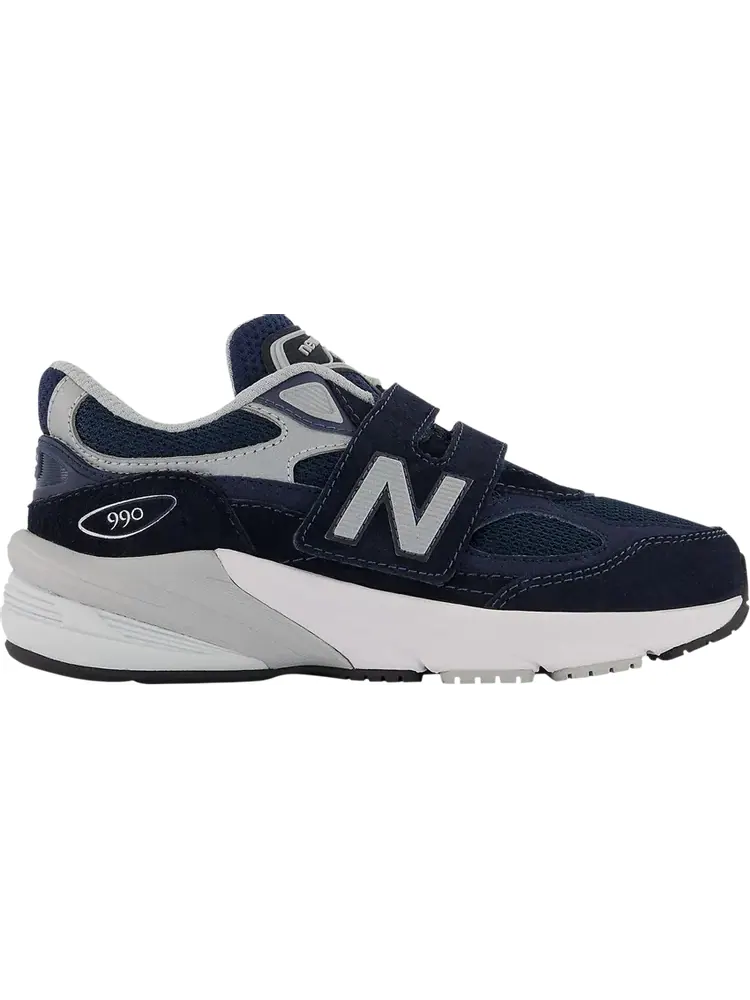 Кроссовки 990v6 Hook & Loop Little Kid 'Navy' — изображение 1 из 1, синий