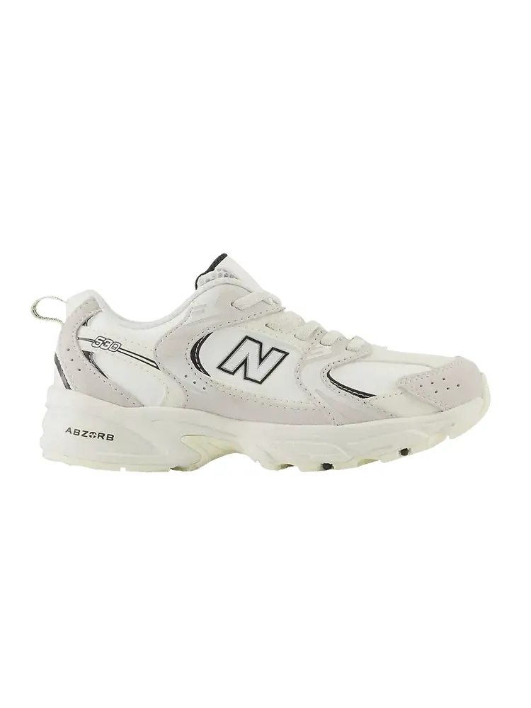 Кроссовки New Balance 530 Little Kid Wide Mirror Grey — изображение 1 из 1, серый
