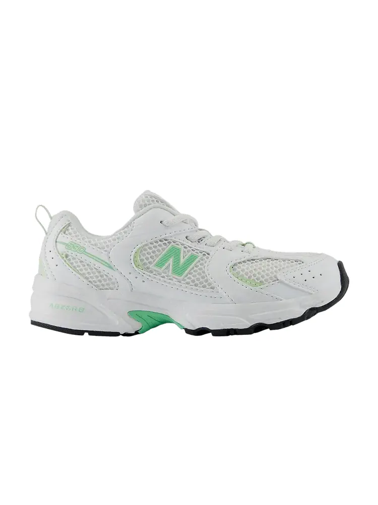 Кроссовки New Balance 530 Bungee Little Kid White Melon Water — изображение 1 из 1, белый