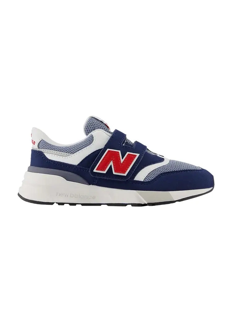 Кроссовки 997R Hook & Loop Little Kid Wide 'Navy Crimson' — изображение 1 из 1, темно-синий