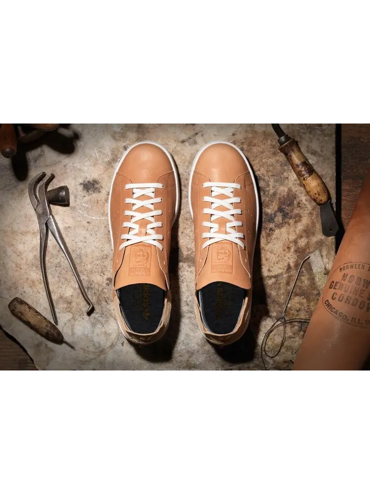 Кроссовки Adidas Stan Smith 'Horween Leather' — изображение 5 из 7, загар