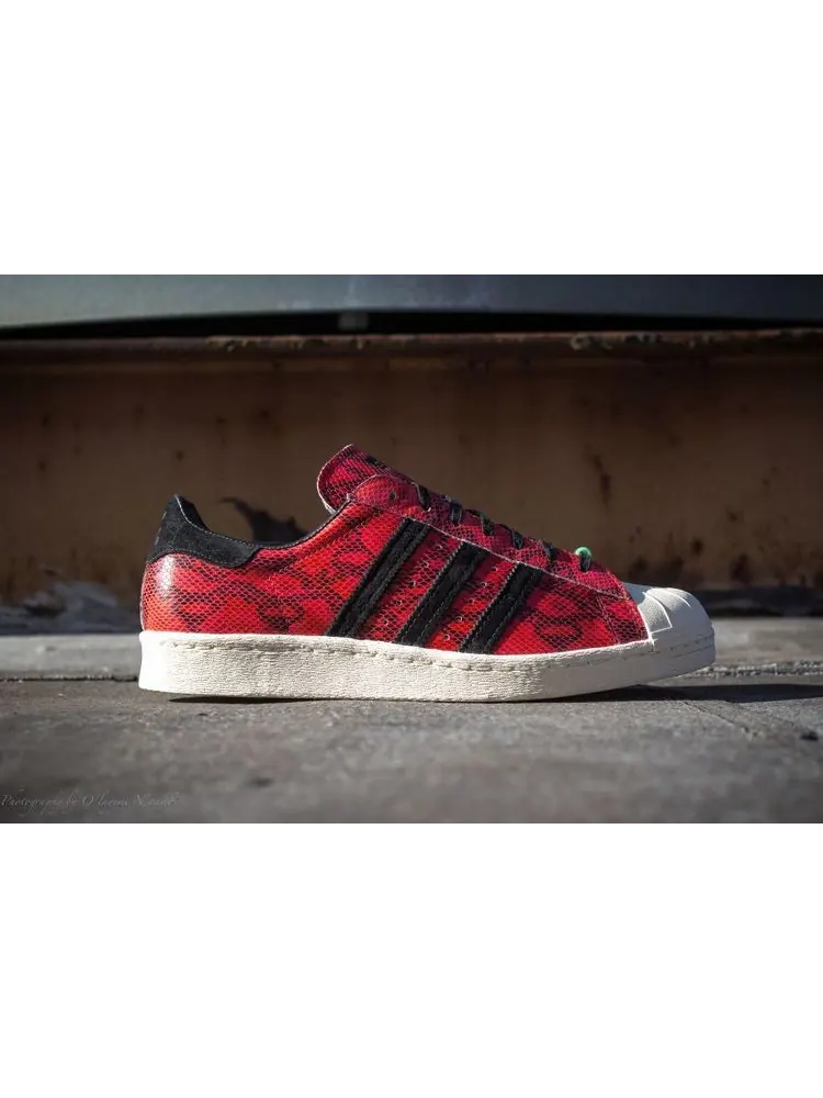 Кроссовки Adidas Superstar 80S Cny, Chinese New Year — изображение 2 из 4, красный
