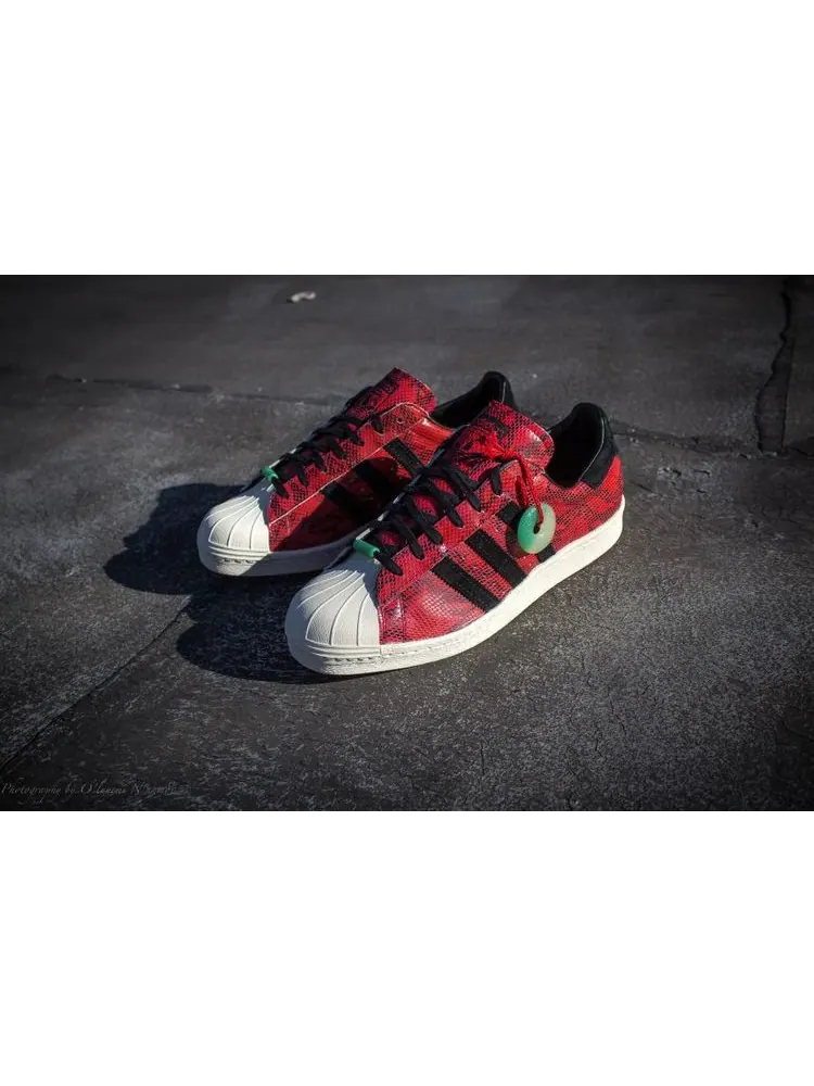 Кроссовки Adidas Superstar 80S Cny, Chinese New Year — изображение 3 из 4, красный