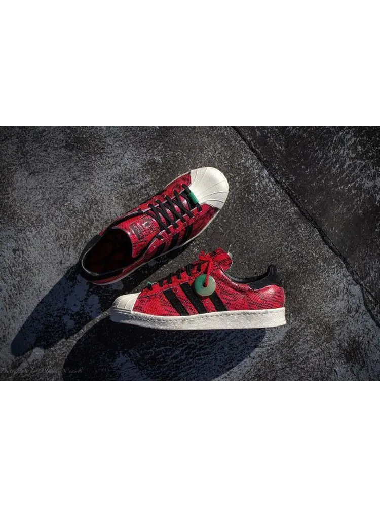Кроссовки Adidas Superstar 80S Cny, Chinese New Year — изображение 4 из 4, красный
