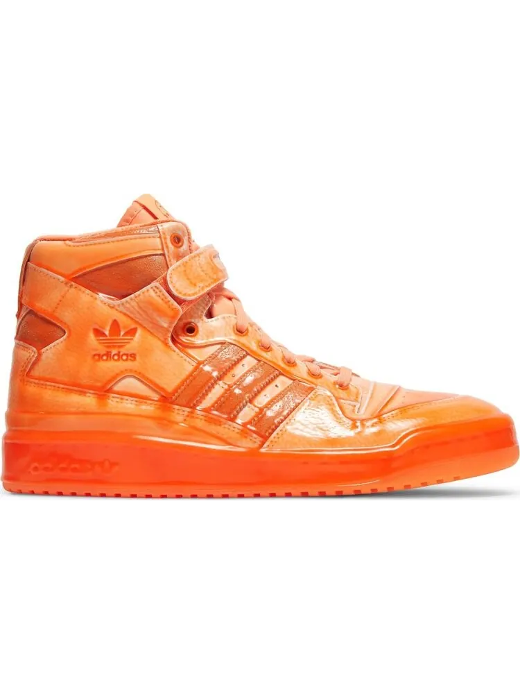 Кроссовки Adidas Jeremy Scott x Forum High 'Dipped - Signal Orange' — изображение 1 из 8, оранжевый