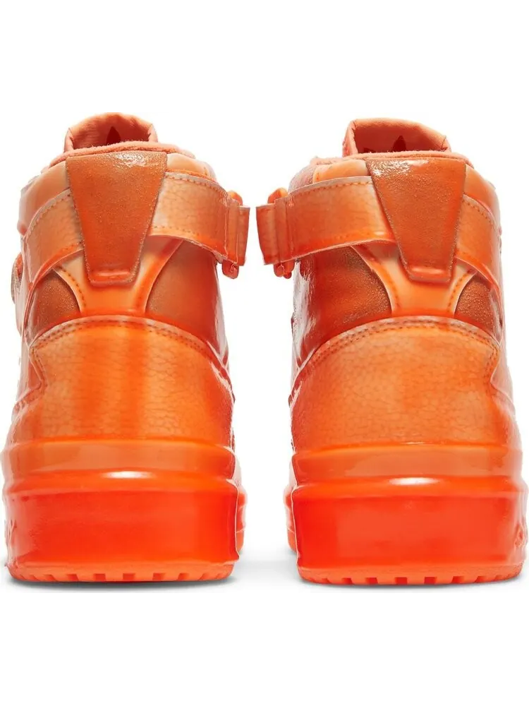 Кроссовки Adidas Jeremy Scott x Forum High 'Dipped - Signal Orange' — изображение 6 из 8, оранжевый