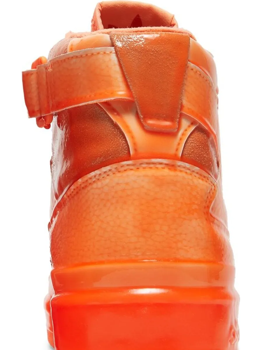 Кроссовки Adidas Jeremy Scott x Forum High 'Dipped - Signal Orange' — изображение 7 из 8, оранжевый