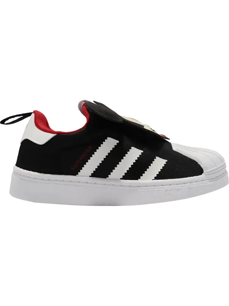 Кроссовки Adidas Disney x Superstar 360 Little Kid — изображение 1 из 1, черный