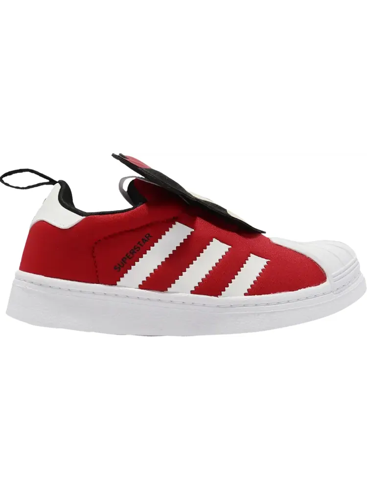 Кроссовки Adidas Disney x Superstar 360 Little Kid — изображение 1 из 1, красный