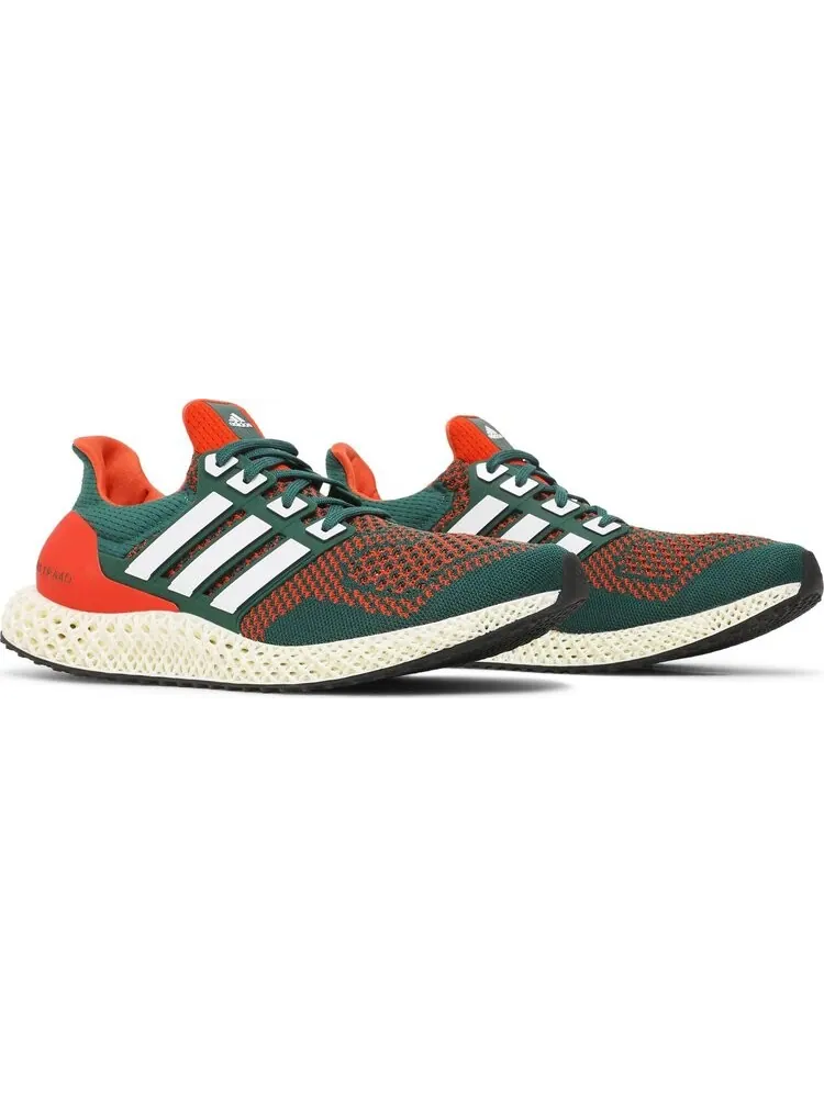 Кроссовки Adidas Ultra 4D 'Miami Hurricanes' — изображение 8 из 8, зеленый