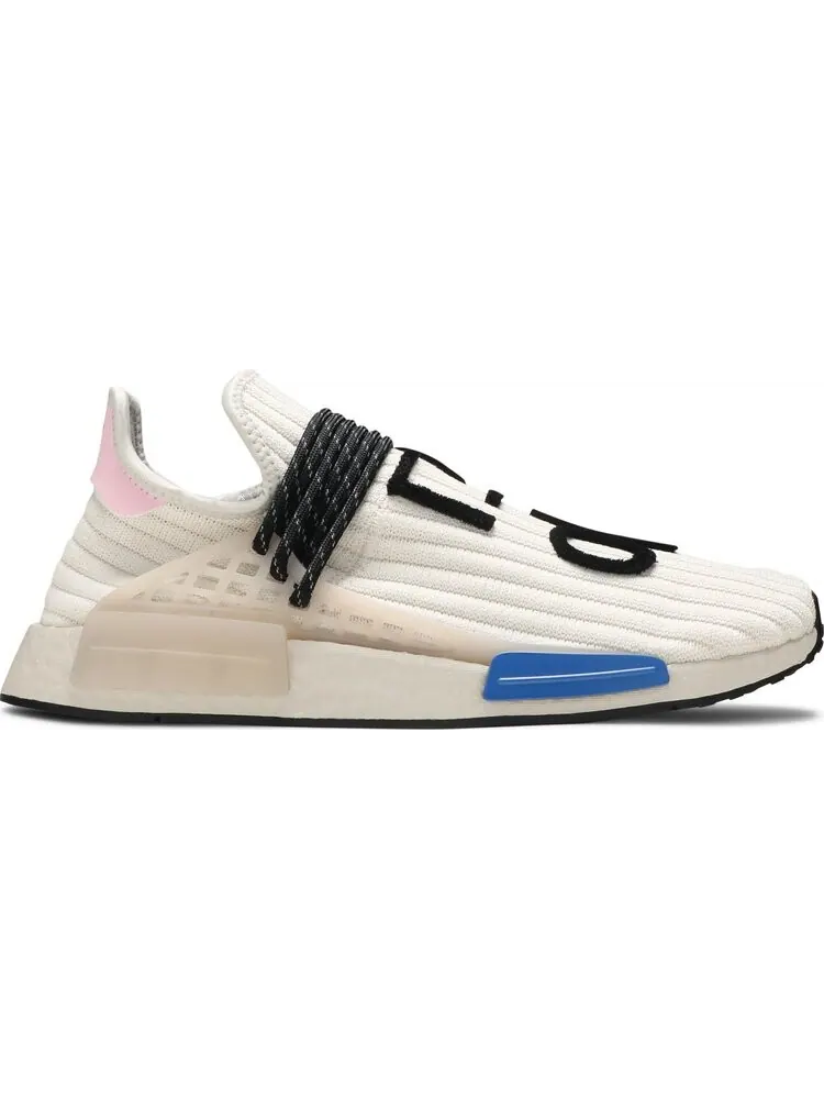 Кроссовки Adidas Pharrell x NMD Human Race 'Cream' — изображение 1 из 8, бежевый