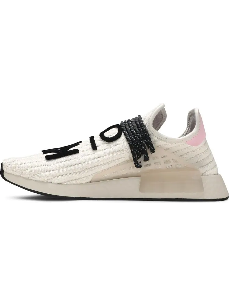 Кроссовки Adidas Pharrell x NMD Human Race 'Cream' — изображение 3 из 8, бежевый