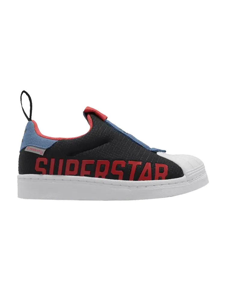 Кроссовки adidas Superstar 360 X J 'Black Bright Red' — изображение 1 из 1