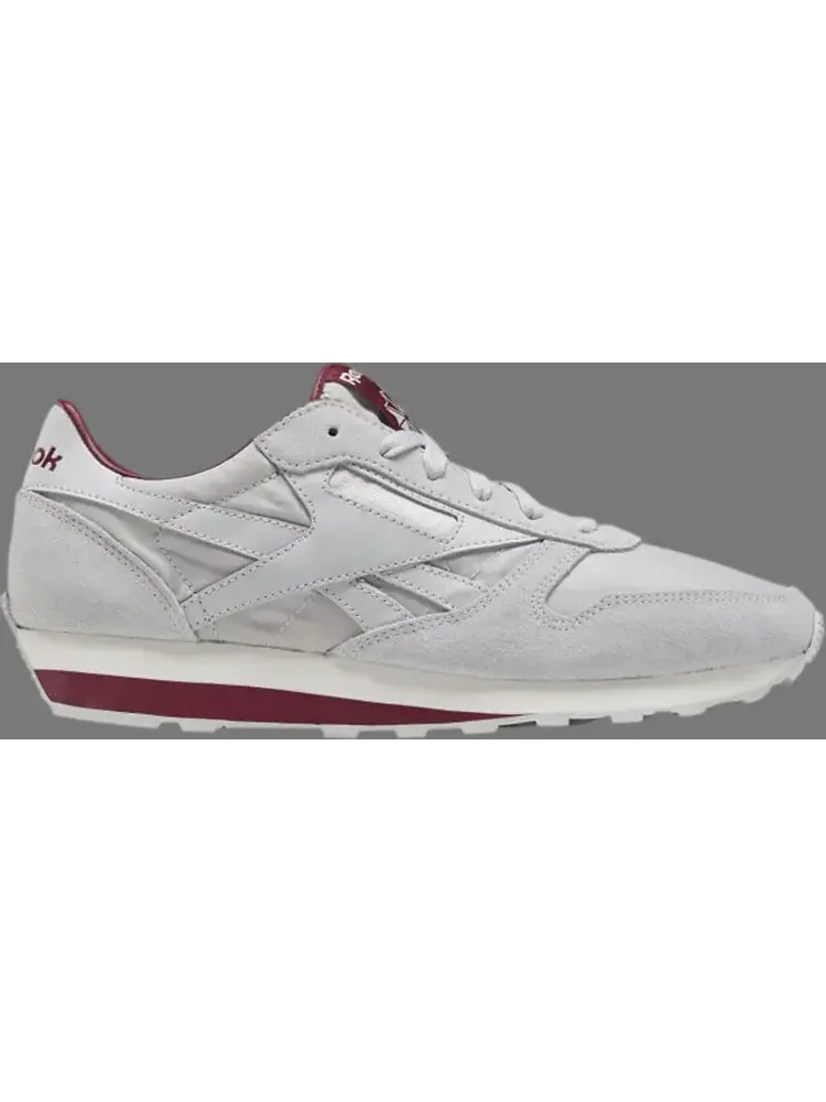 Кроссовки classic leather az 'grey merlot' Reebok — изображение 1 из 1, серый