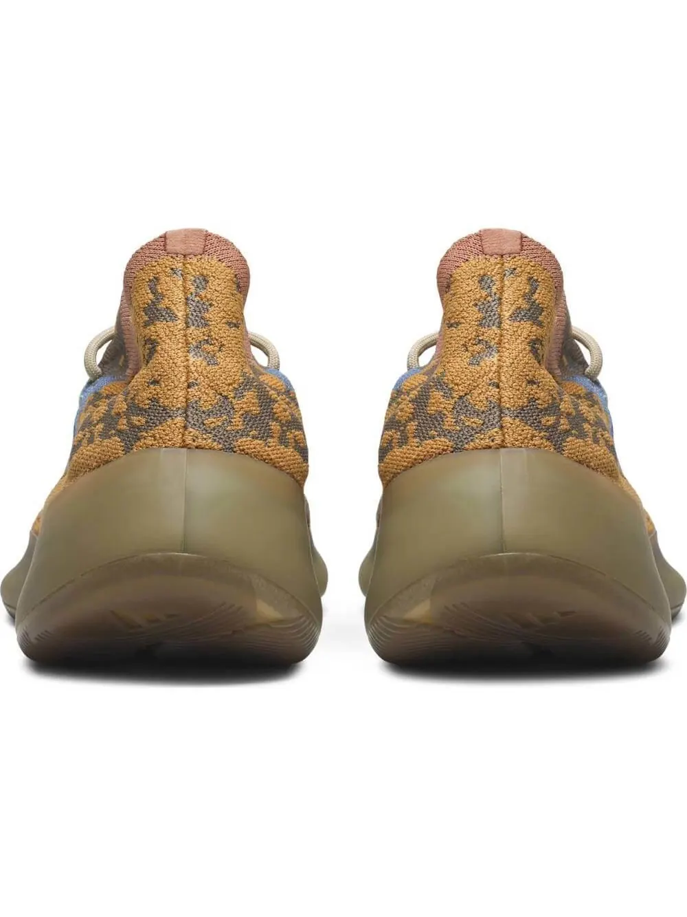 Кроссовки Yeezy Boost 380 Blue Oat Non-Reflective — изображение 5 из 8, коричневый