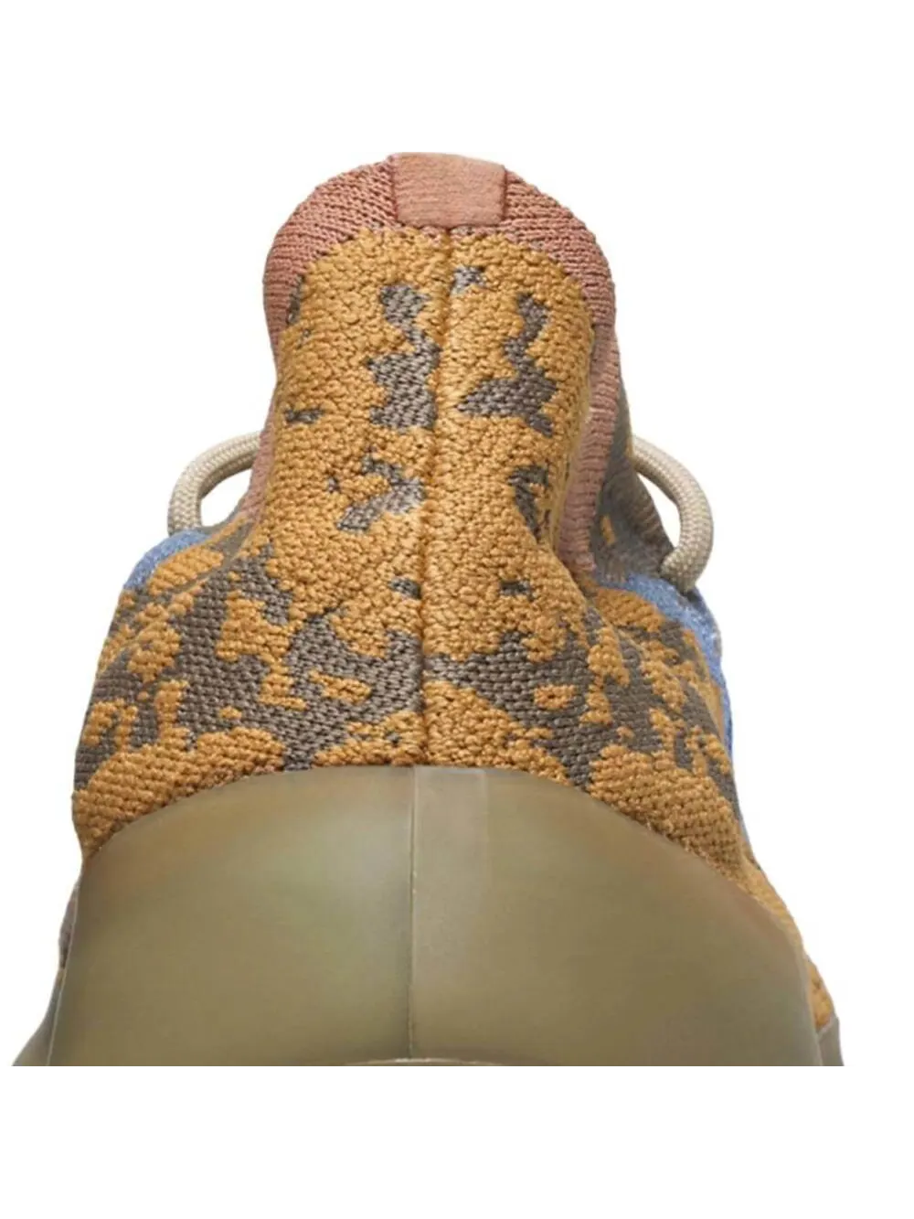 Кроссовки Yeezy Boost 380 Blue Oat Non-Reflective — изображение 7 из 8, коричневый