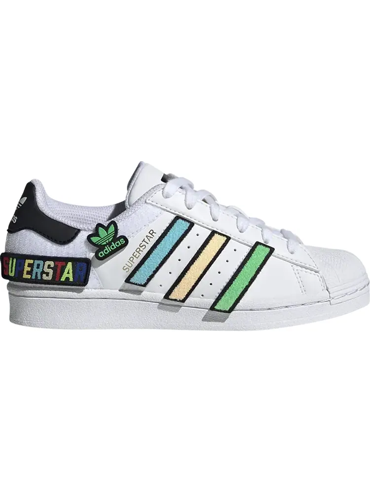 Кроссовки Adidas Superstar J — изображение 1 из 1, белый