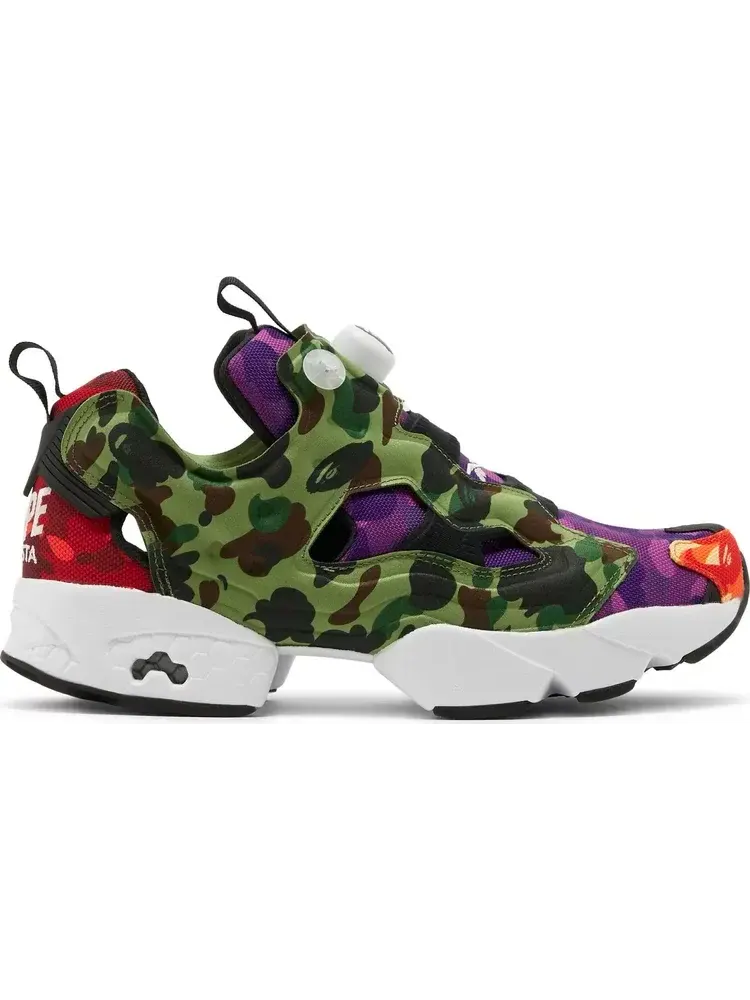 Кроссовки bape x instapump fury og 'multi camo' Reebok — изображение 1 из 8, мульти