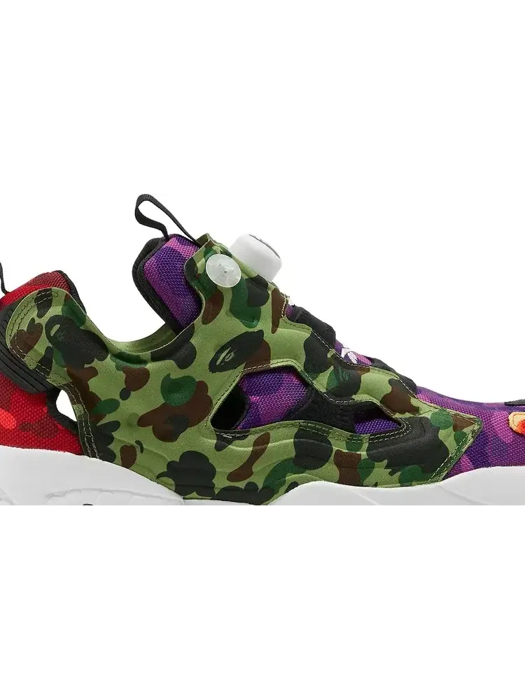 Кроссовки bape x instapump fury og 'multi camo' Reebok — изображение 2 из 8, мульти
