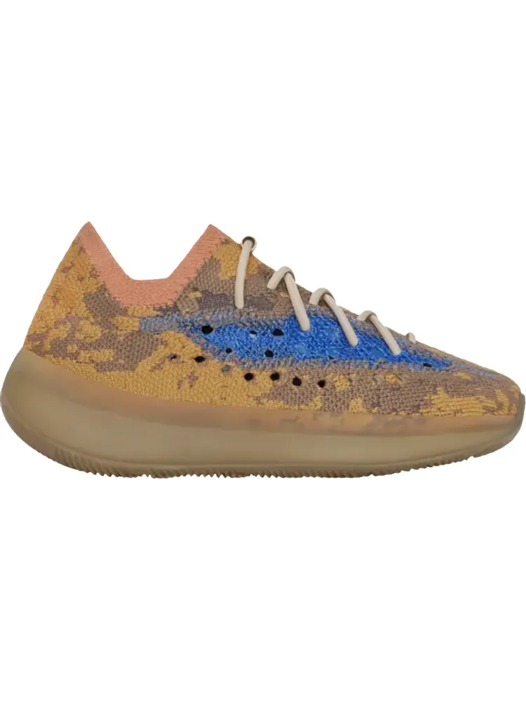 Кроссовки Adidas Yeezy Boost 380 Kids 'Blue Oat Non-Reflective' — изображение 1 из 1, загар