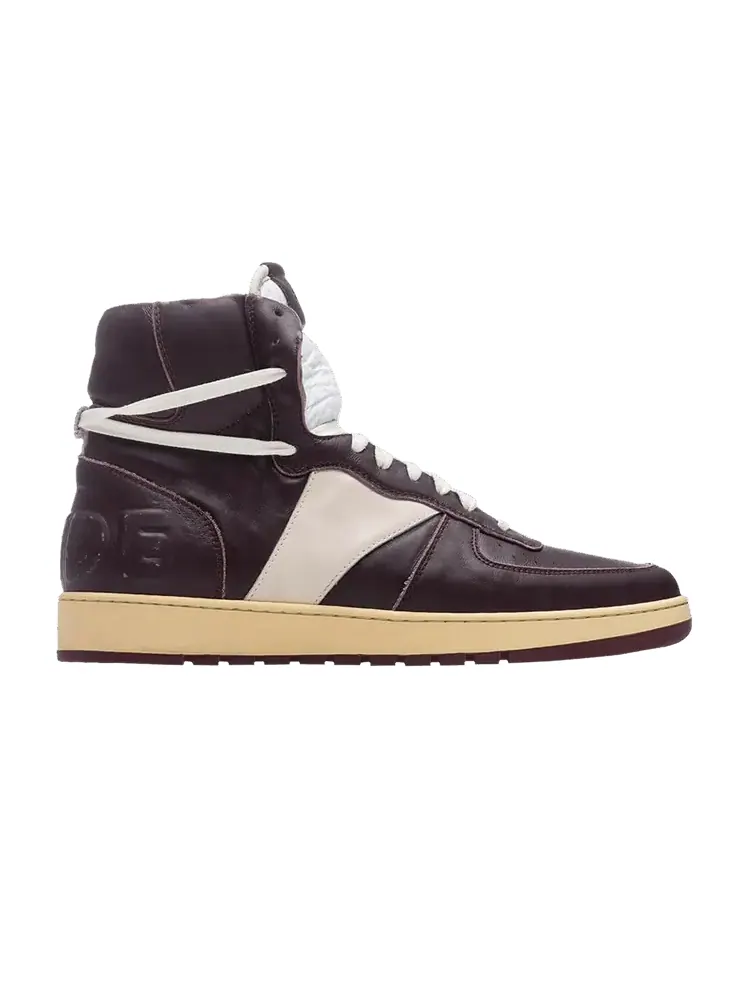 Кроссовки Rhude Rhecess High 'Maroon'