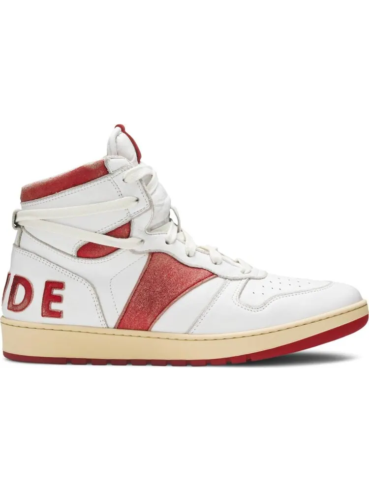 Кроссовки Rhude Rhecess High White Red — изображение 1 из 8, белый