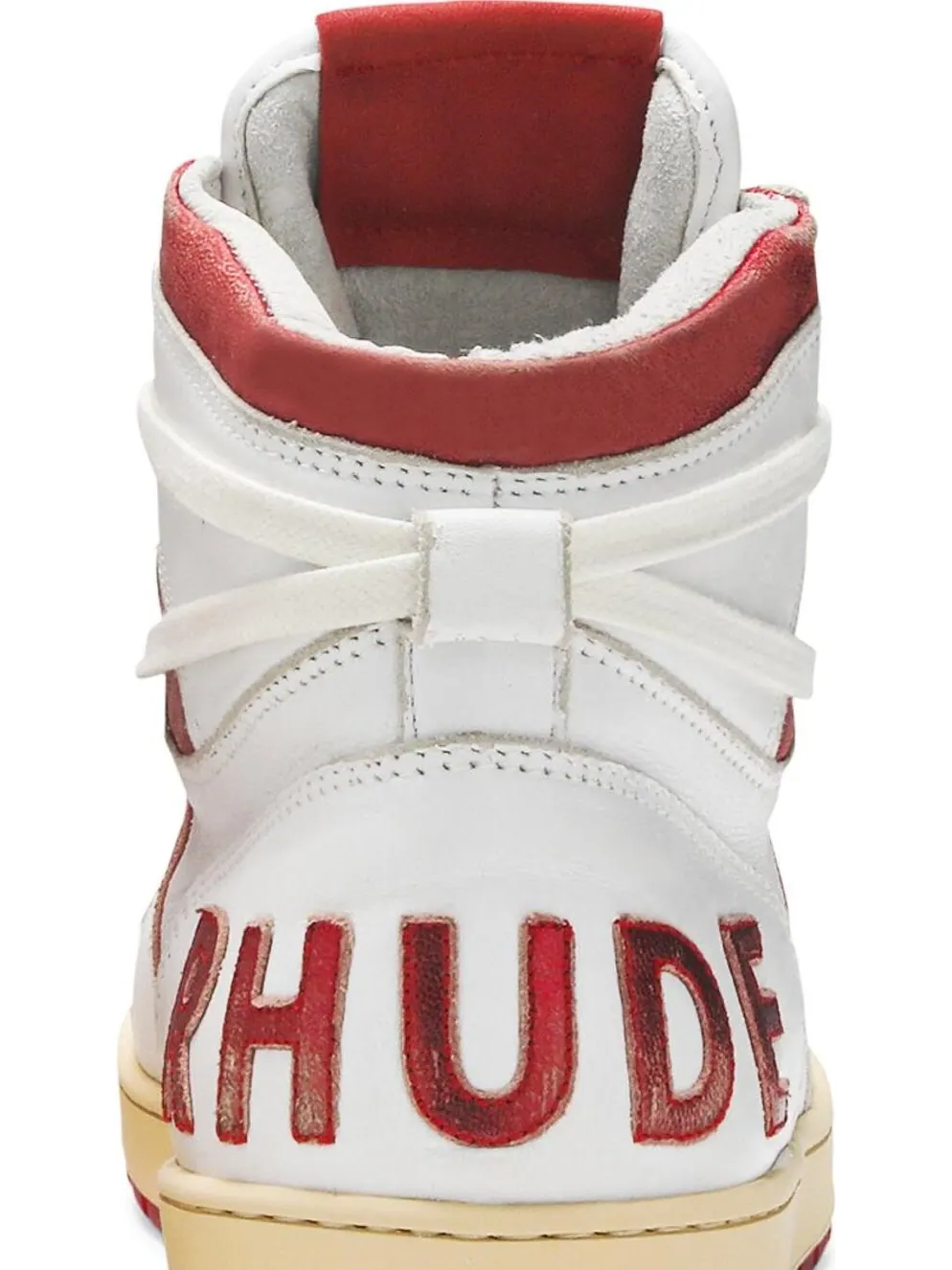 Кроссовки Rhude Rhecess High White Red — изображение 7 из 8, белый